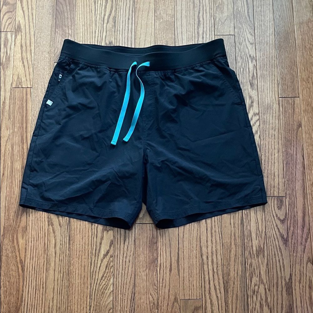 Figs Black Scrub Shorts Sz XL